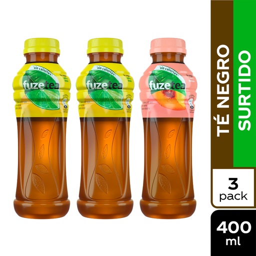 [011767] Té Líquido Fuze Tea Surtido Pague 2 Lleve 3 800Ml