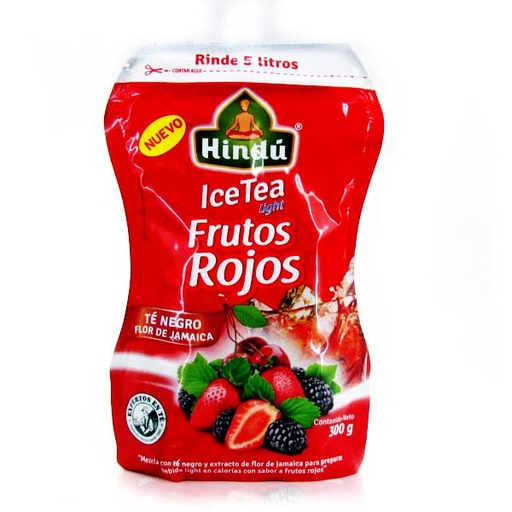 [018203] Té Polvo Ice Tea Frutos Rojos 300Gr
