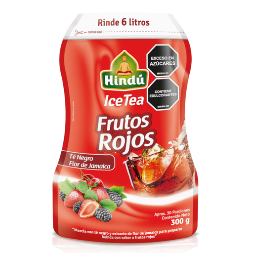 [018203] Té Polvo Ice Tea Frutos Rojos 300Gr