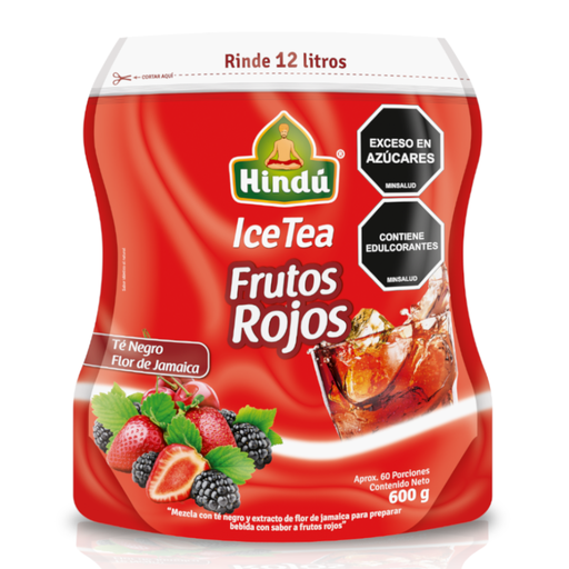 [018202] Té Polvo Ice Tea Frutos Rojos 600Gr