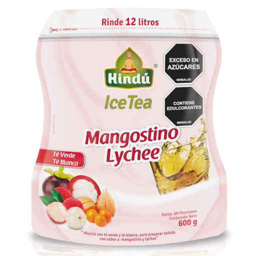 [049409] Té Polvo Ice Tea Mangostino Lychee 600Gr