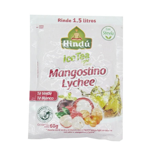 [049407] Té Polvo Ice Tea Mangostino Lychee 60Gr