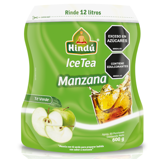 [018201] Té Polvo Ice Tea Manzana 600Gr