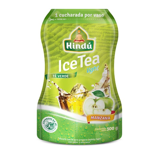 [003096] Té Polvo Ice Tea Verde Manzana Light 300Gr