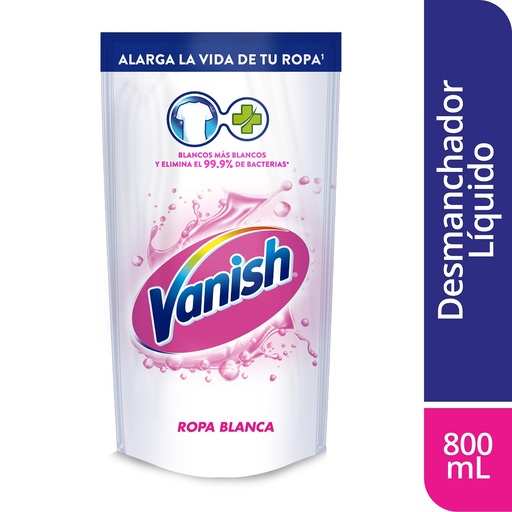 [050162] Vanish Blanco Total Gel Doypack 800Ml