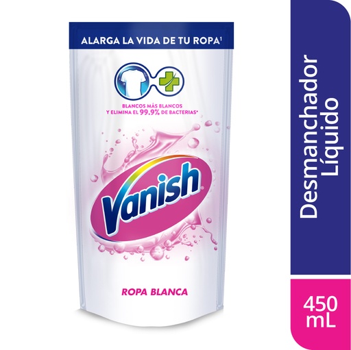 [045329] Vanish Blanco Total Gel Multiusos Doypack 450Ml