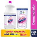 Vanish Gel Blanco Total 1800Ml + Doypak 800Ml Súper Oferta