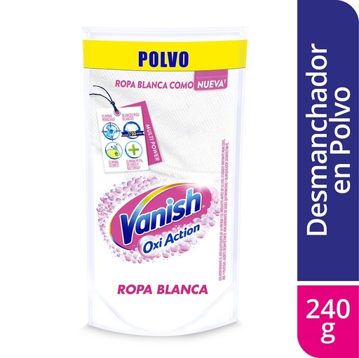 [048879] Vanish Oxi Action Polvo Blanco Total Doypak 240Gr