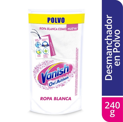 [048879] Vanish Oxi Action Polvo Blanco Total Doypak 240Gr