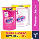 Vanish Polvo Blanco 450Gr + 120Gr Súper Ahorro