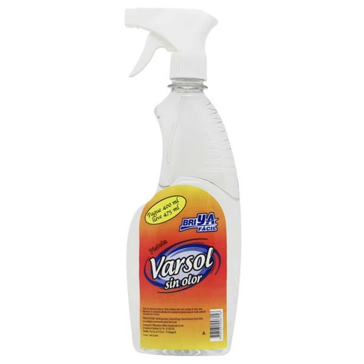 [015303] Varsol Briya Fácil Sin Olor Repuesto 500Ml