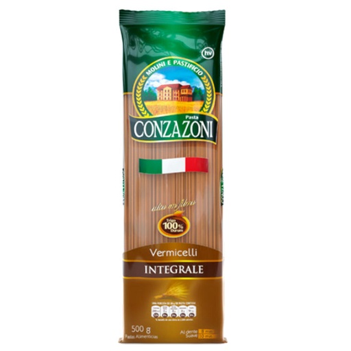 [044654] Vermicelli Conzazoni Integrale 500Gr