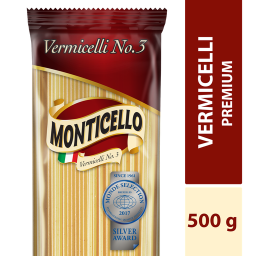[001131] Vermicelli Monticello 500Gr