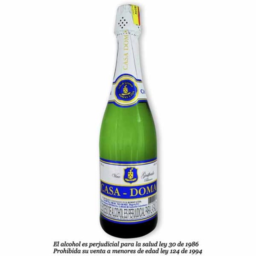 [010837] Vino Espumoso Blanco Casa-Doma 750Cc