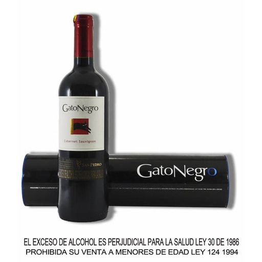 [001715] Vino Gato Negro Tinto Cabernet Sauvignon 750Ml