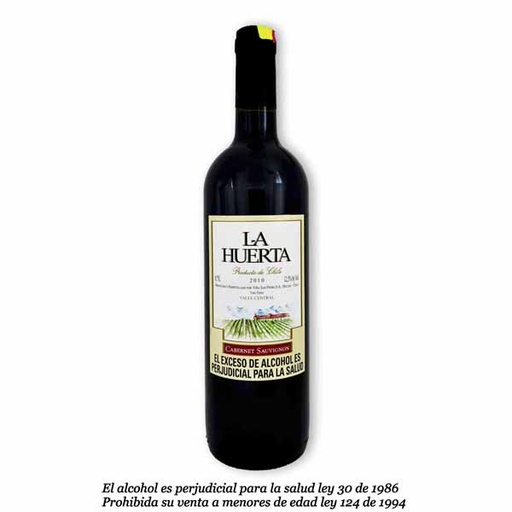 [001826] Vino La Huerta Tinto Cabernet Sauvignon 750Ml