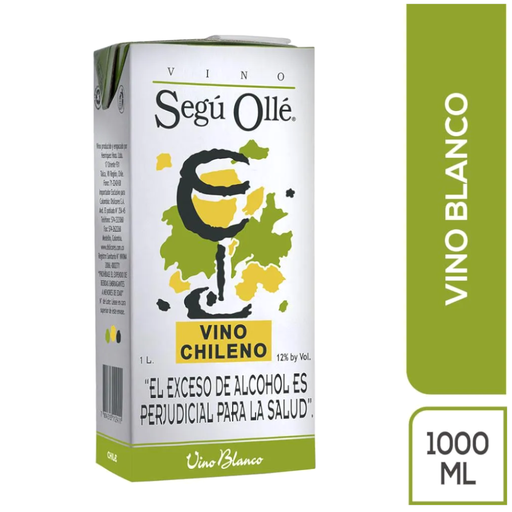 [001838] Vino Segu Olle Blanco Tetrapack 1000Ml