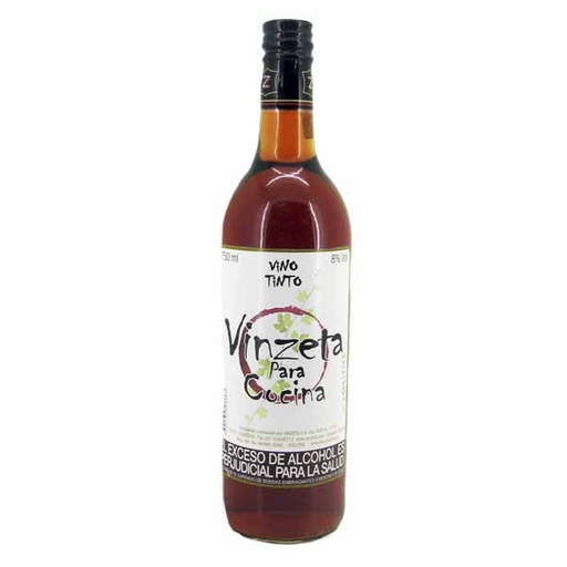 [041018] Vino Tinto Vinzeta Cocina Gourmet 750Ml