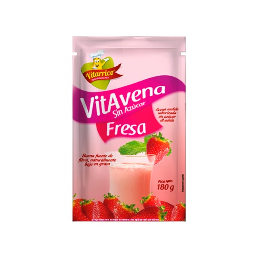 [051507] Vitavena Instantánea Fresa Vitarrico Sin Azúcar 180Gr