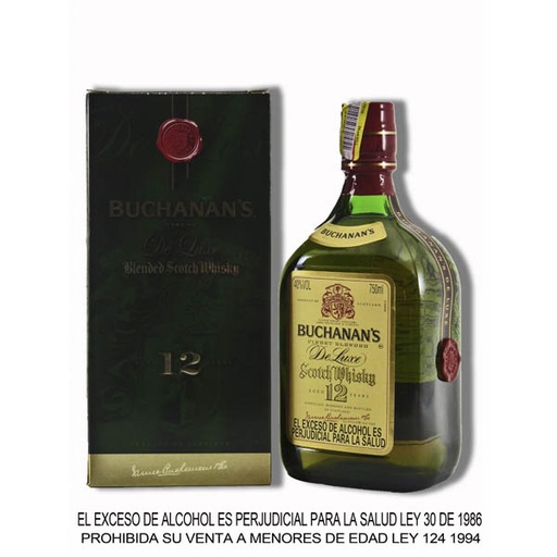 [008183] Whisky Buchanans 12 Años 750Ml