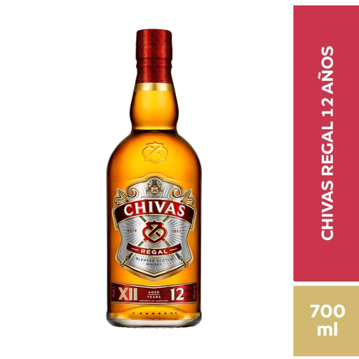 [051386] Whisky Chivas Regal 12 Años Edición Especial 700Ml
