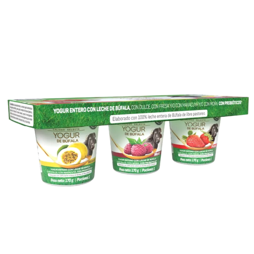 [051076] Yogur Bufala Colanta 3 Unidades 170 Gr Cada Uno