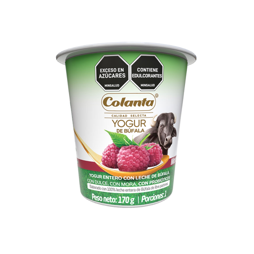 [050321] Yogur Bufala Colanta Mora 170Gr