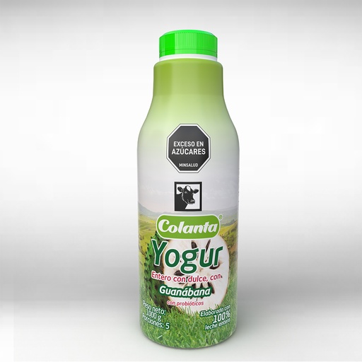 [040674] Yogur Colanta Guanabana Pote 1000Gr