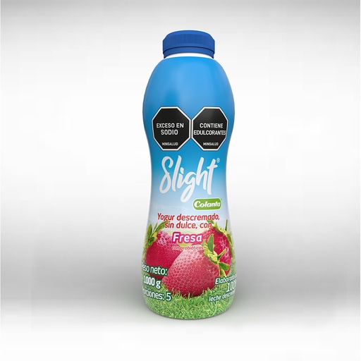 [001241] Yogur Colanta Slight Fresa Pote 1000Gr