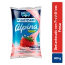 Yogurt Alpina Deslactosado Fresa Bolsa 900Gr