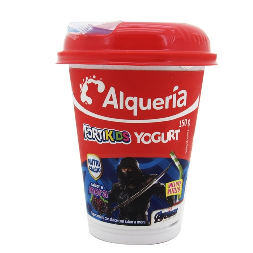 [050562] Yogurt Alqueria Ninos Vaso Mora 150Gr