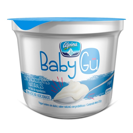 [051710] Yogurt Babygu Natural Alpina 113Gr