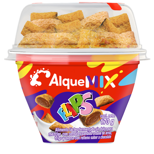 [052703] Yogurt Cereal Alqueria Flips 170Gr