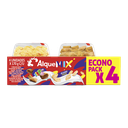 Yogurt Cereal Alqueria Mix Flips Y Hojuelas Crunchy 4 Unidades 680Gr