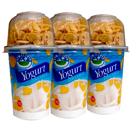 [006607] Yogurt Cereal El Zarzal 3 Unidades 510Gr