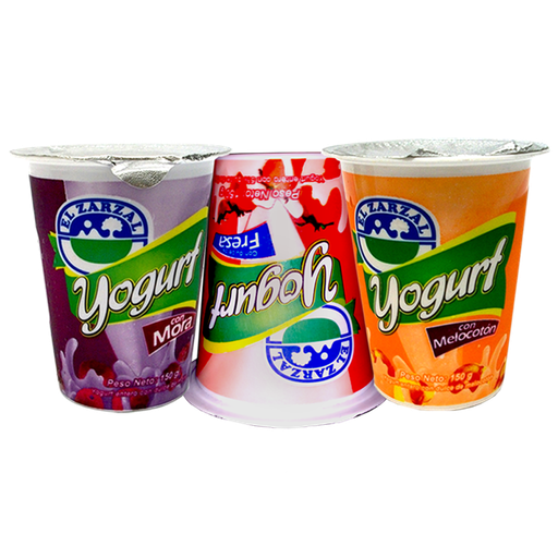 [018757] Yogurt El Zarzal Vaso 3 Unidades 450Gr