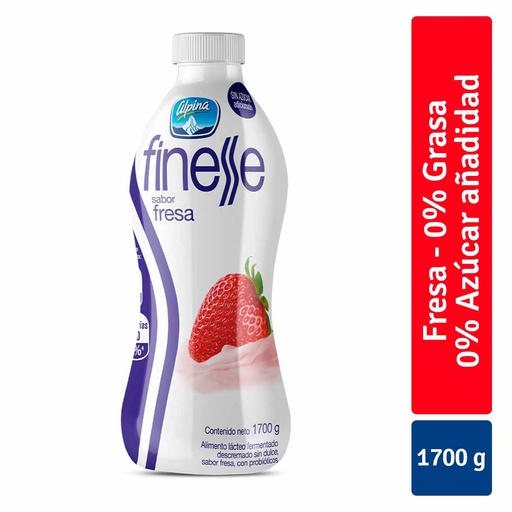 [005268] Yogurt Finesse Fresa 1700Gr