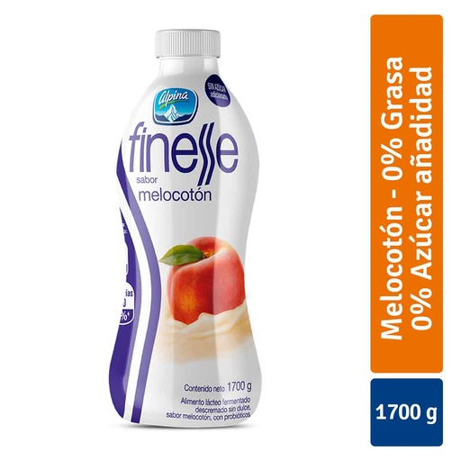 [005266] Yogurt Finesse Melocotón 1700Gr