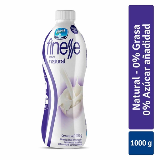 [005232] Yogurt Finesse Natural 1000Gr