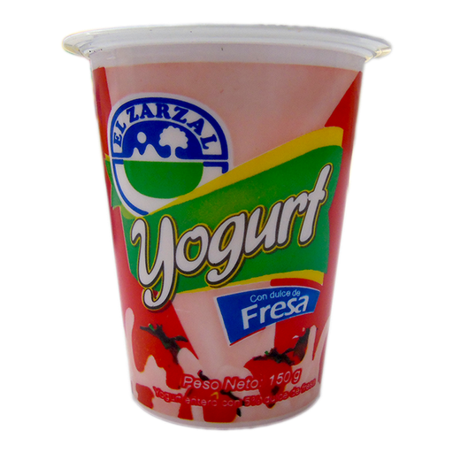 [006619] Yogurt Fresa El Zarzal Vaso 150Gr