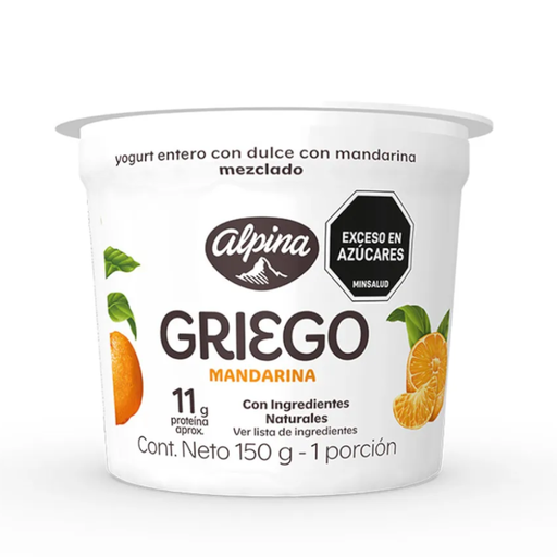 [051391] Yogurt Griego Alpina Mandarina 150Gr