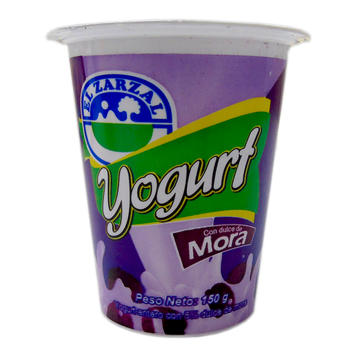 [006621] Yogurt Mora El Zarzal Vaso 150Gr