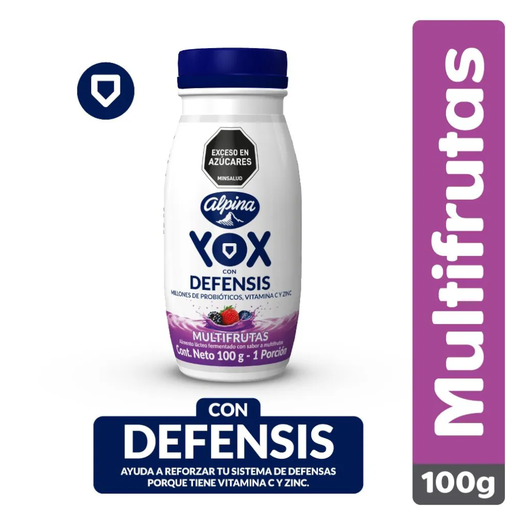 [005270] Yox Defensis Multifrutas 100Gr