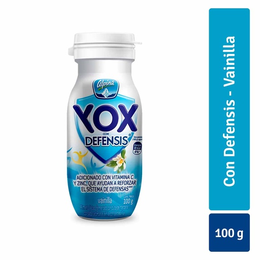 [005272] Yox Defensis Vainilla 100Gr