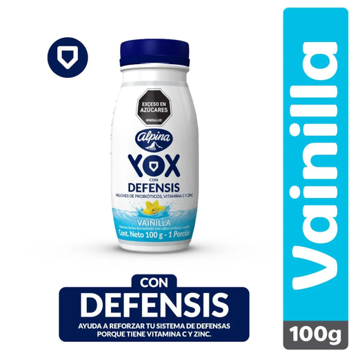 [005272] Yox Defensis Vainilla 100Gr