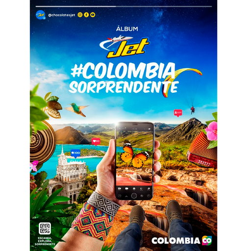 [052353] Álbum Jet Colombia Sorprendente