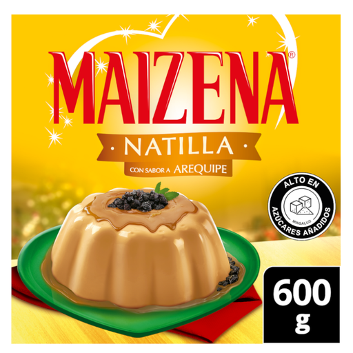 [047520] Natilla Maizena Arequipe Navidad 600Gr