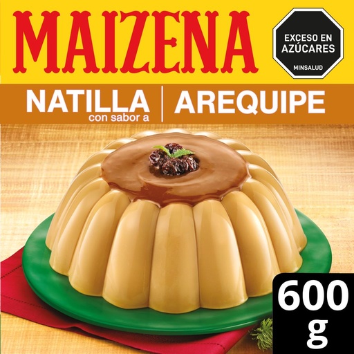 [047520] Natilla Maizena Arequipe Navidad 600Gr