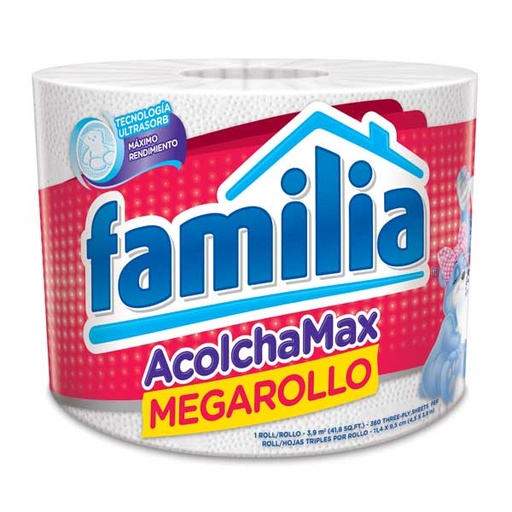 [000722] Papel Higiénico Familia Acolchamax Mega 1 Unidad
