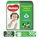 Pañal Huggies Active Sec Xg 30 Unidades